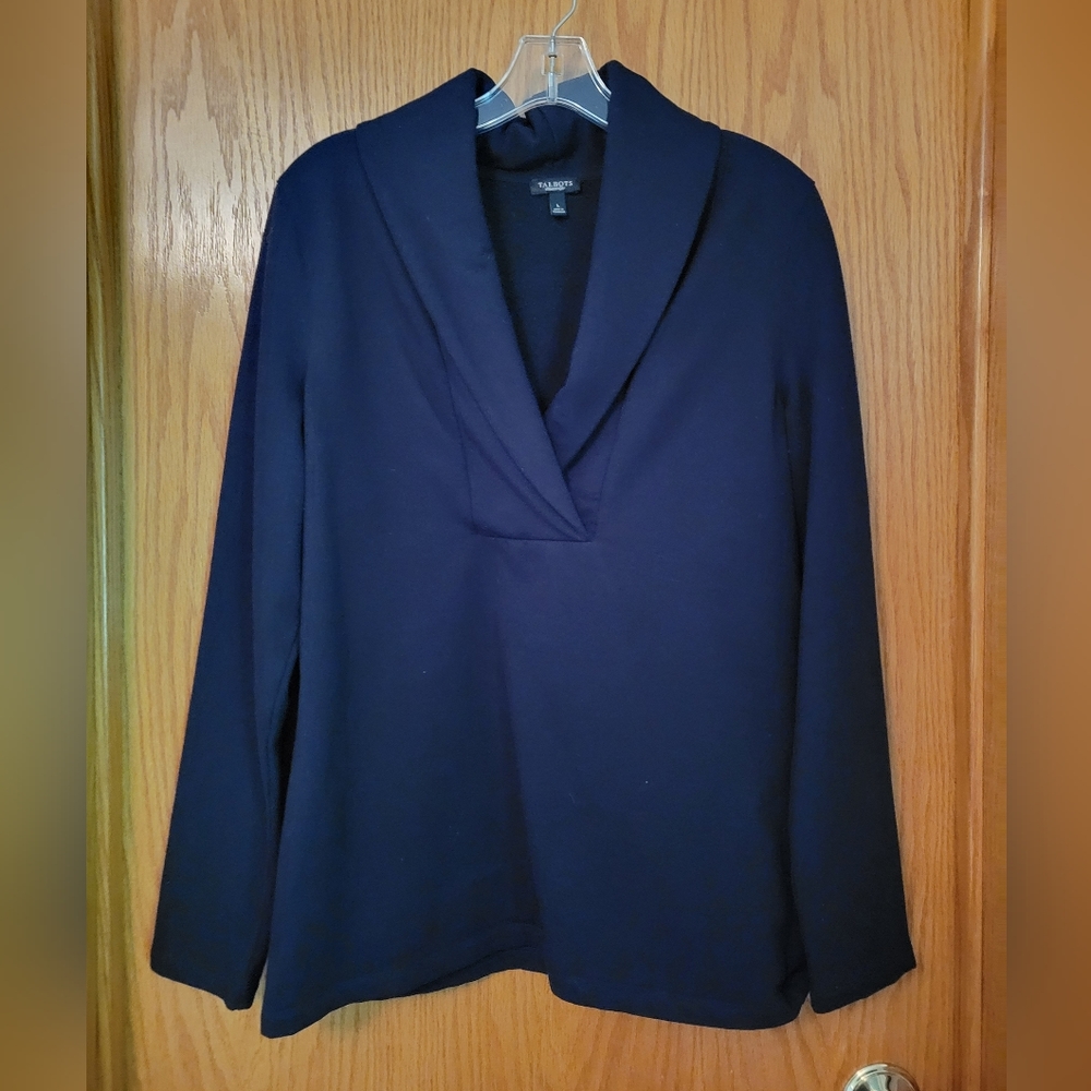 Talbots Black Sweatshirt